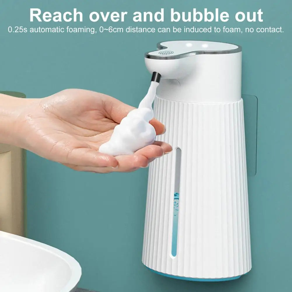 wall mounted automatic soap dispenser quick refillable sensor - vue 3 sur 8