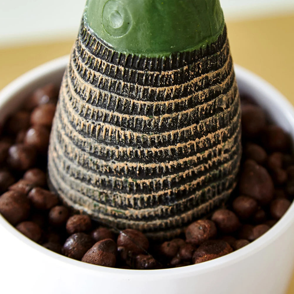 Artificial tropical palm tree in pot for indoor and outdoor decoration - vue 6 sur 9