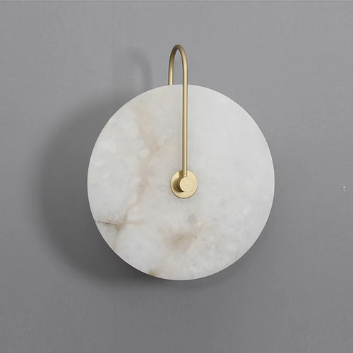 Natural marble LED wall light - vue 6 sur 19