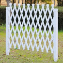 solid wood fence for garden and pets