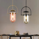Minimalist glass pendant light for modern spaces