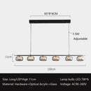 High-end Italian minimalist chandelier for modern lighting