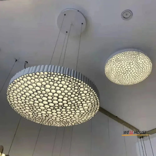 Modern decorative LED pendant light for living room, hotel, home - vue 4 sur 8