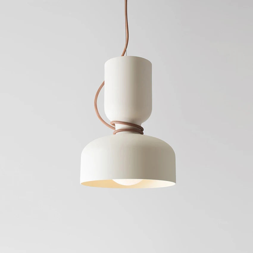 Nordic LED wrought iron pendant light modern design