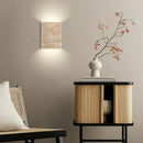 Modern decorative natural stone LED wall light