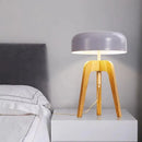Wood floor lamp with plug adapter for home, hotel or shop