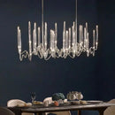 Elegant crystal designer wall light for interiors