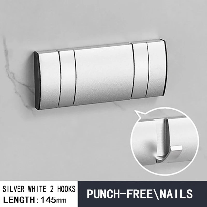 folding wall hooks for coats and towels - vue 35 sur 36