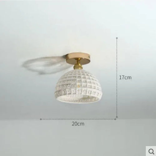 Modern glass ceiling light for bright indoor and outdoor spaces - vue 23 sur 30
