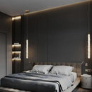 Modern crystal bedside lamp for interior decoration