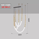 Modern LED pendant light for stylish and elegant interior decor