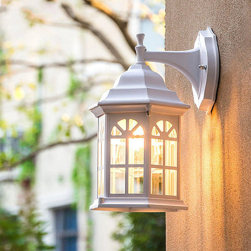Waterproof wall light for outdoor and garden lighting - vue 5 sur 6