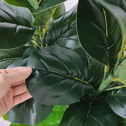 Large artificial ficus plant for indoor and outdoor decoration - vue 5 sur 19