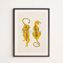 Canvas posters and prints with floral and dog quotes