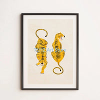 Canvas posters and prints with floral and dog quotes