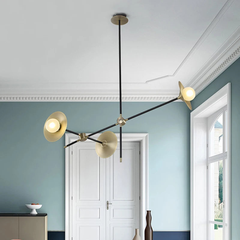 Nordic minimalist art chandelier for restaurants and hotels