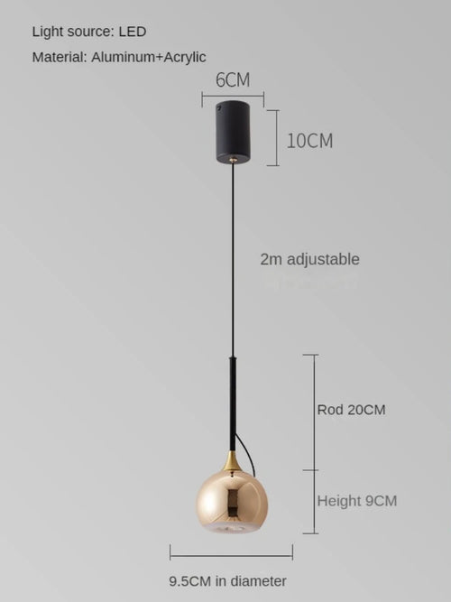 Modern adjustable magnetic bedside lamp - vue 9 sur 9