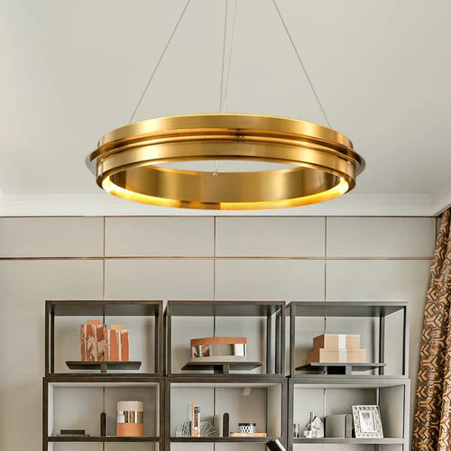 Post-modern Italian LED pendant chandelier for interior decoration - vue 6 sur 12