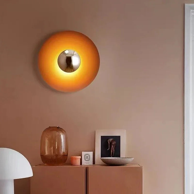 UFO LED wall light for modern interior decoration