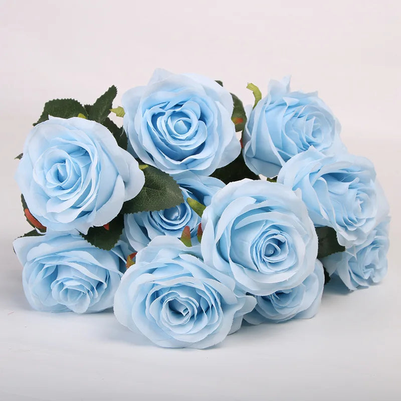 Artificial rose bouquet for weddings and home decor