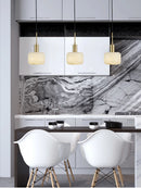 Modern copper chandelier for indoor and outdoor lighting