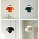 Modern Nordic Danish designer LED pendant light flower bud decor art hanging chandelier for home, bedroom, kitchen, bedside