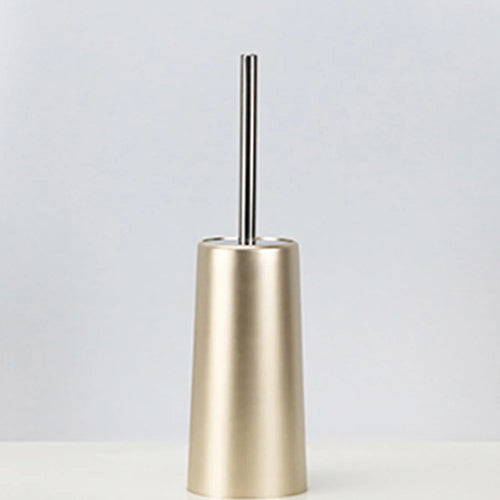 Stainless steel toilet brush and holder for bathroom - vue 2 sur 6