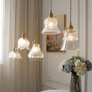 Modern Nordic glass pendant light for elegant interiors