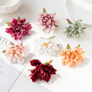 Set of 20 silk wall flowers for varied decoration