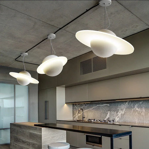 Creative modern wooden pendant light for interior decoration - vue 3 sur 11