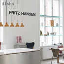 Nordic macaron pendant light for creative restaurant and bar