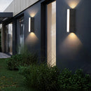 Modern waterproof LED wall light for indoor and outdoor use