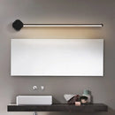 modern aluminum led vanity light for mirror and makeup
