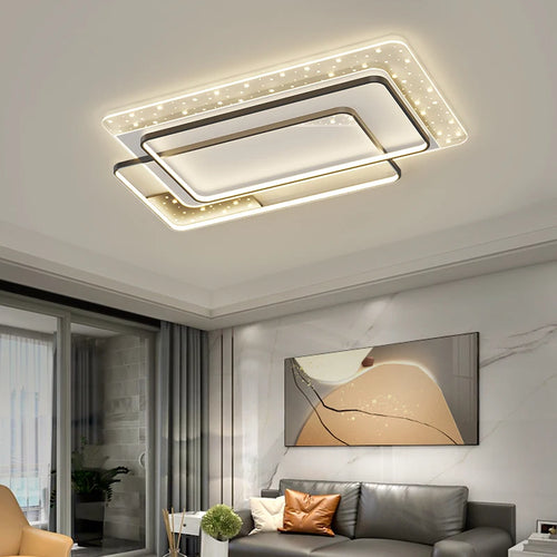 Modern LED ceiling light for decorative indoor lighting - vue 6 sur 20