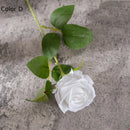 Artificial silk flower bouquet for weddings and decoration