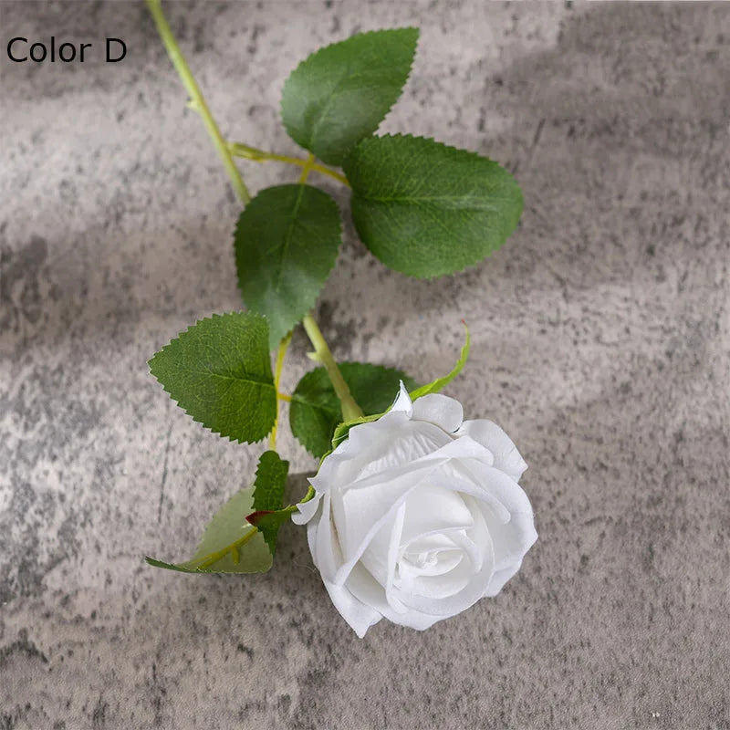 Artificial silk flower bouquet for weddings and decoration - vue 14 sur 16