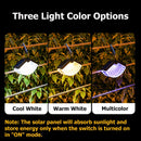 Foldable solar hanging lantern for outdoor and Christmas decoration