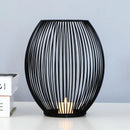 Elegant metal candle holder for weddings and festive decor