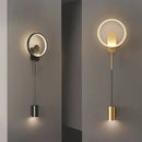 Modern indoor LED wall light