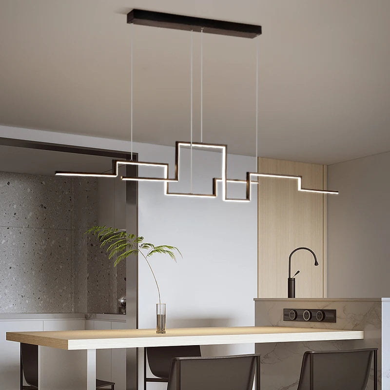 Modern artistic LED pendant light for interiors