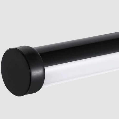 waterproof anti-fog cosmetic mirror with modern LED lighting - vue 6 sur 7