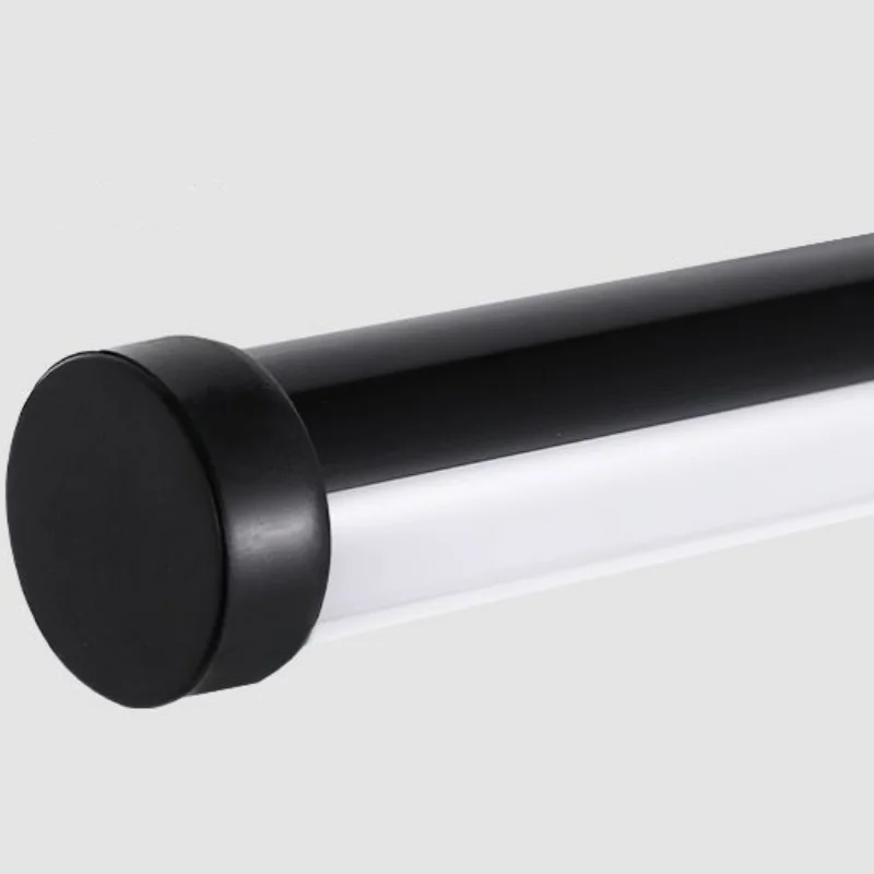 waterproof anti-fog cosmetic mirror with modern LED lighting - vue 6 sur 7