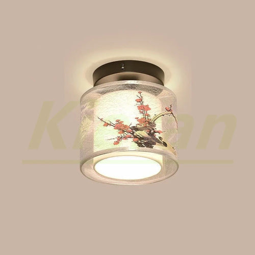 Modern lotus bird LED ceiling light for hotel decoration - vue 16 sur 30