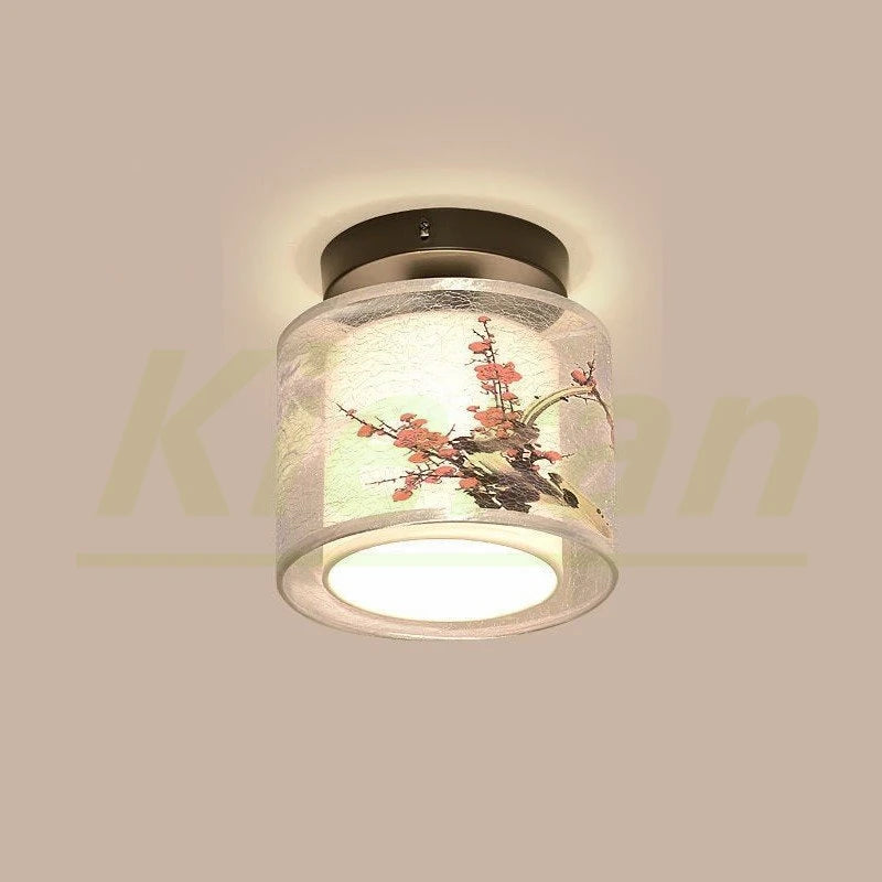 Modern lotus bird LED ceiling light for hotel decoration - vue 15 sur 30
