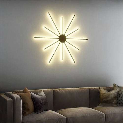 Modern creative wall light for stylish interior decor - vue 3 sur 22