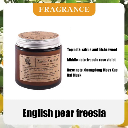 soy wax scented candle for wedding and party