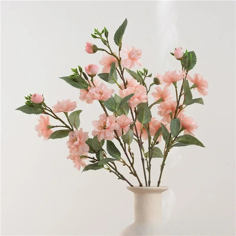 Artificial silk rose bouquet for interior decoration - vue 10 sur 11