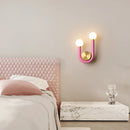 Cream wind bedside wall lamp