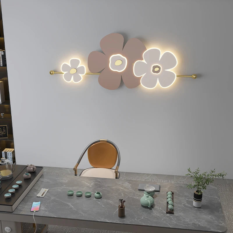 Modern LED wall light for creative interior decor - vue 4 sur 10