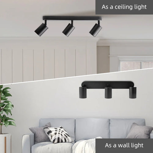Versatile LED track spotlight for indoor lighting - vue 3 sur 8